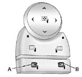 Vehicles with outside power foldaway mirrors have controls on the driver door.