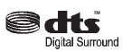 Manufactured under license under U.S. Patent #'s: 5,451,942; 5,956,674; 5,974,380; 5,978,762; 6,487,535 & other U.S. and worldwide patents issued & pending. DTS and the Symbol are registered trademarks and DTS Digital Surround and the DTS logos are trademarks of DTS Inc. All Rights Reserved.