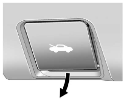 1. Pull the release handle located below the instrument panel to the left of