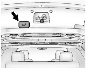 Power Liftgate Touch Pad