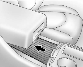There is additional storage under the armrest. Move the armrest all the way to the rear position, then slide the storage cover back to access.