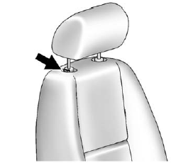 The height of the head restraint can be adjusted. Pull the head restraint up to raise it. Try to move the head restraint to make sure that it is locked in place.