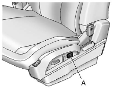 Eight-Way Power Seat Shown, Four-Way Similar