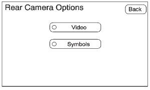 4. Select the Video screen button.